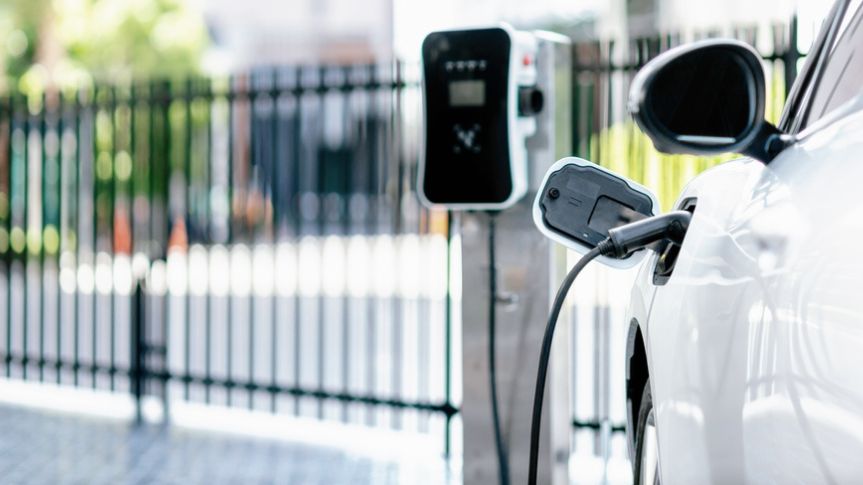 ev charegpoint in public setting